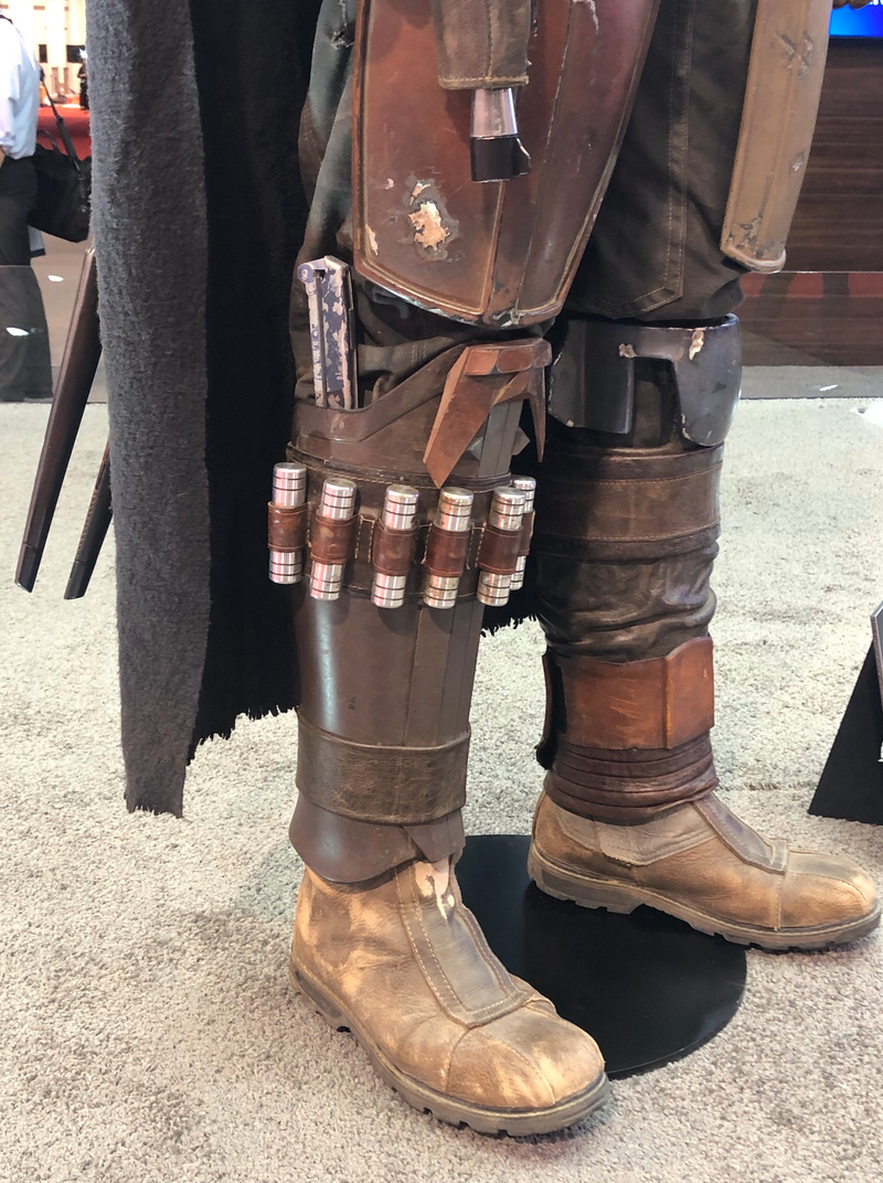 Illustration for article titled Up Close and Personal With the Armor and Weapons of The Mandalorian's Mysterious Stars